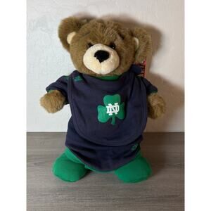 Vintage Bearemy Build a Bear Workshop Bear- 1998- Adidas Notre Dame Clothes